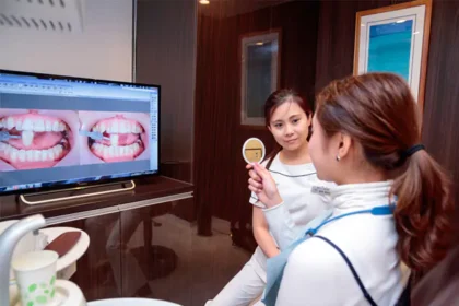 口腔内写真撮影・術後の説明