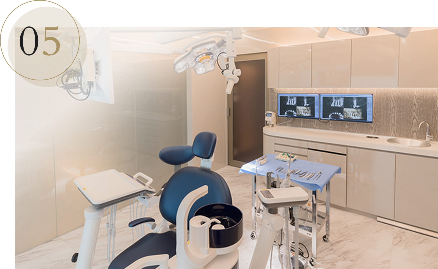 05 衛生管理と安全性を徹底した専用オペ室完備